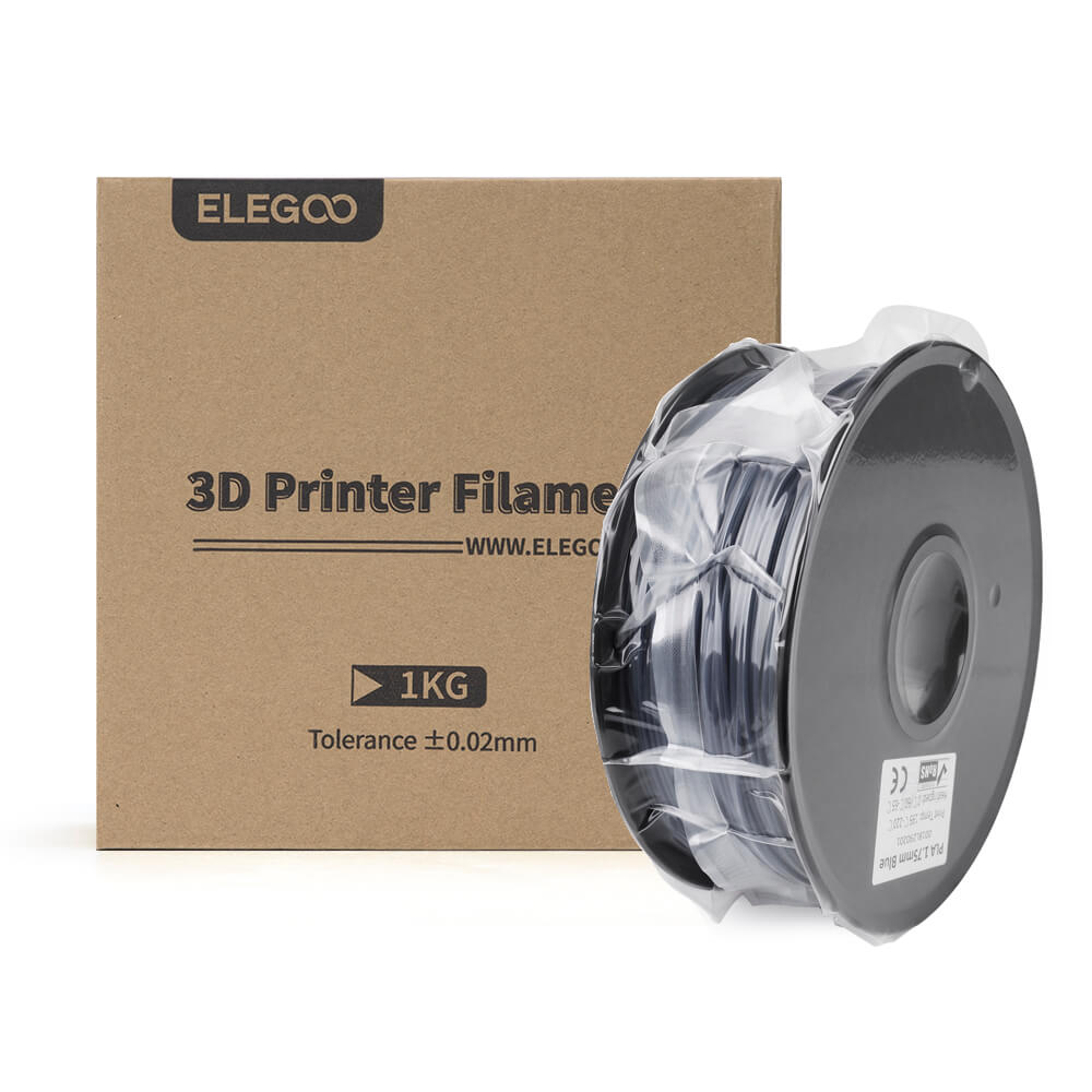 Elegoo - PLA Noir (Grey) - Bobine plastique