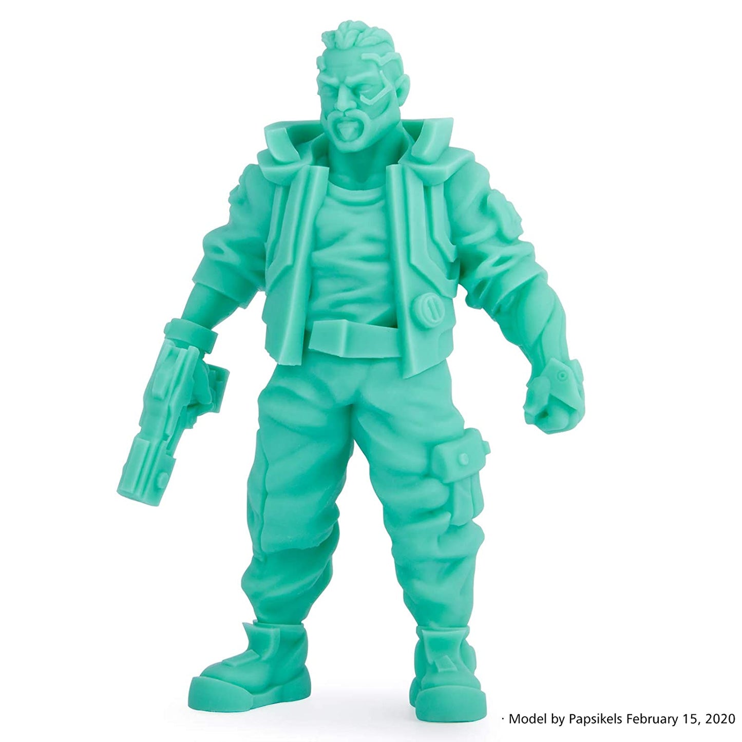 ELEGOO - Résine UV ABS-Like - Vert menthe (Mint Green) - 1 kg