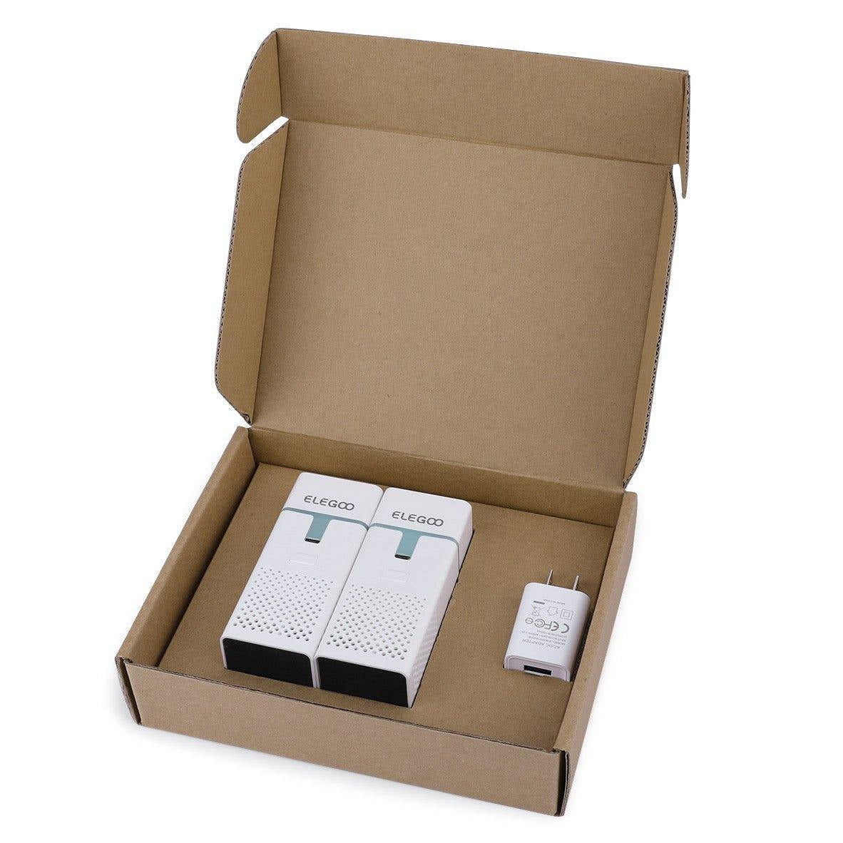 ELEGOO Kit 2 Mini Filtre Purificateurs d'Air