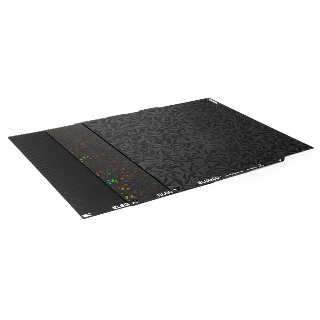 Elegoo - Centauri Carbon - Pack de plateau d'Impression Double Face (Dual-side Build Plate Pack) - 3 pcs