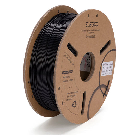 ELEGOO PLA Filament Noir (Black) 1.75 mm 1 kg