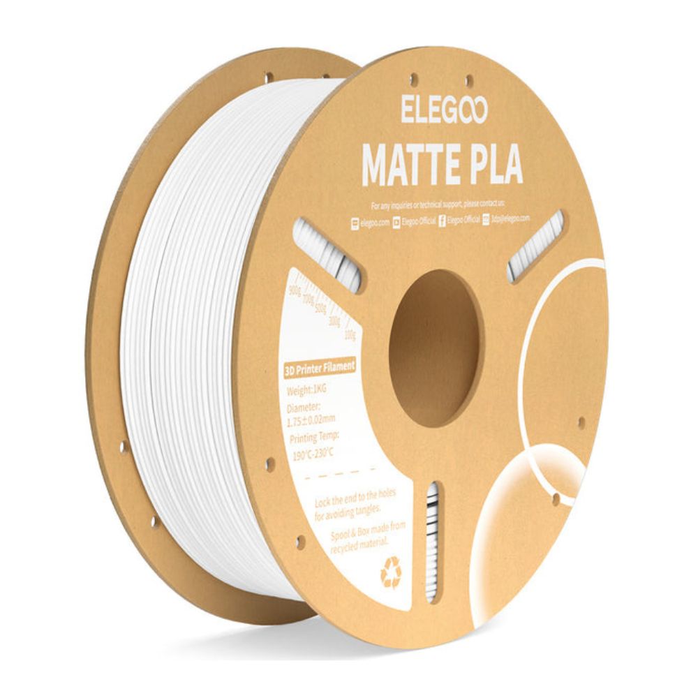 Elegoo - Matte PLA - Blanc