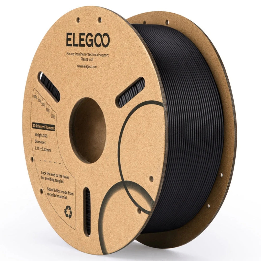 Elegoo - PLA-CF - Noir (Black) - 1,75 mm - 1 kg