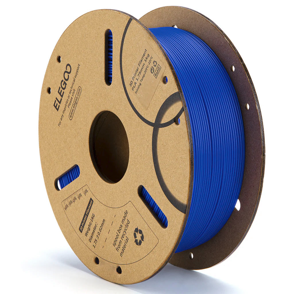 Elegoo - PLA - Bleu Foncé (Dark Blue) - 1,75 mm - 1 kg