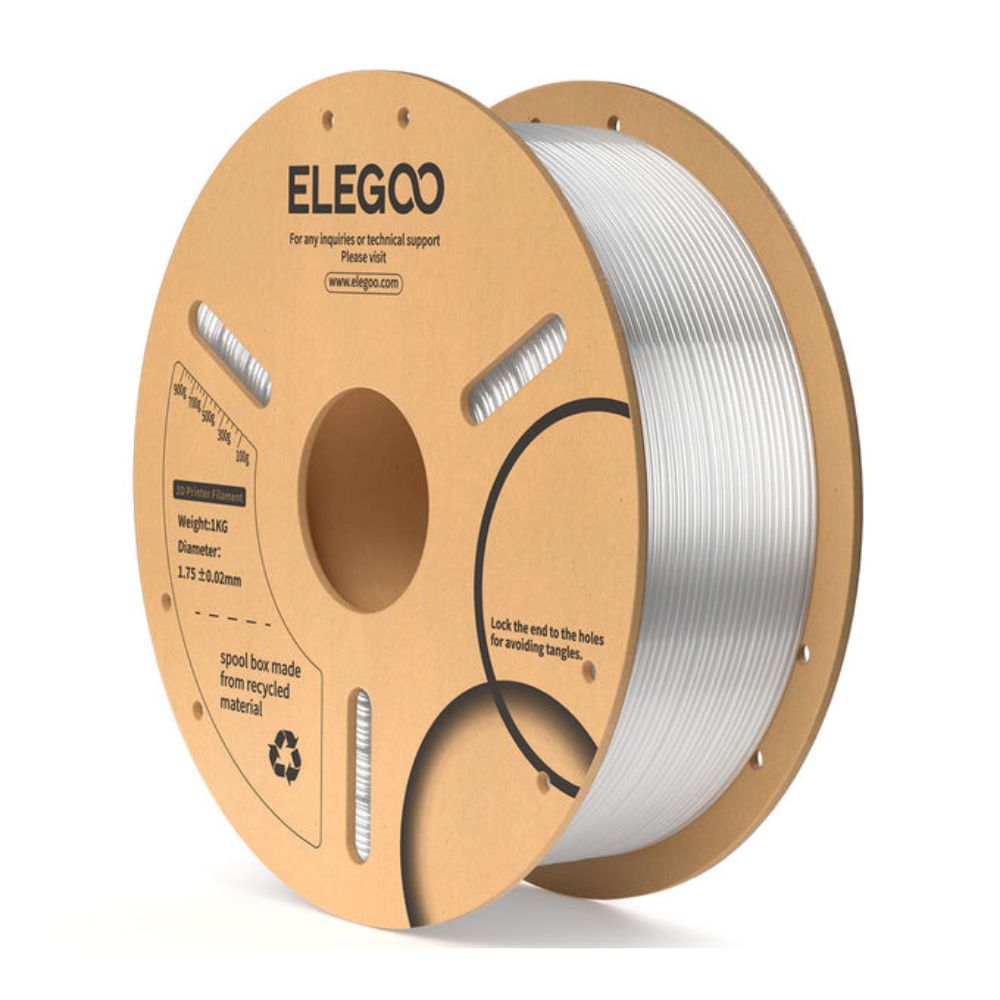 Elegoo - PLA - Transparent (Clear) - 1,75 mm - 1 kg