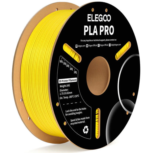 Elegoo - PLA Pro - Jaune (Yellow) - 1,75 mm - 1 kg