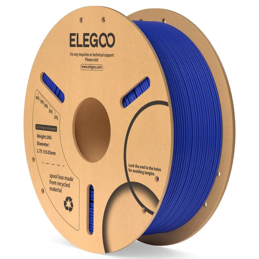 Elegoo - PLA - Bleu Foncé (Dark Blue) - 1,75 mm - 1 kg - RFID