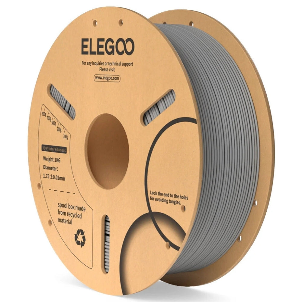 Elegoo - PLA - Gris (Grey) - 1,75 mm - 1 kg - RFID