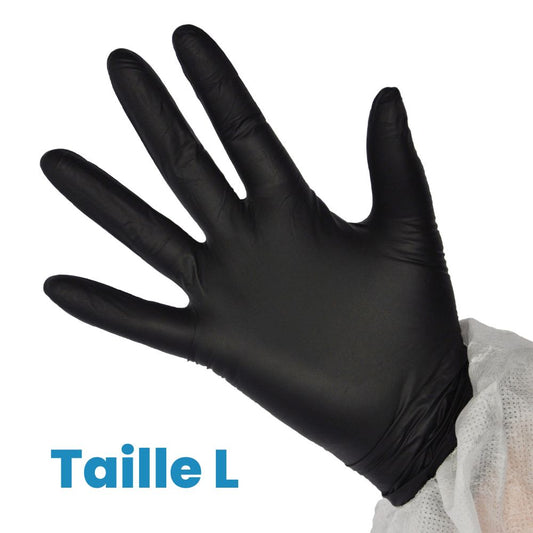 Gants de Protection Nitrile L