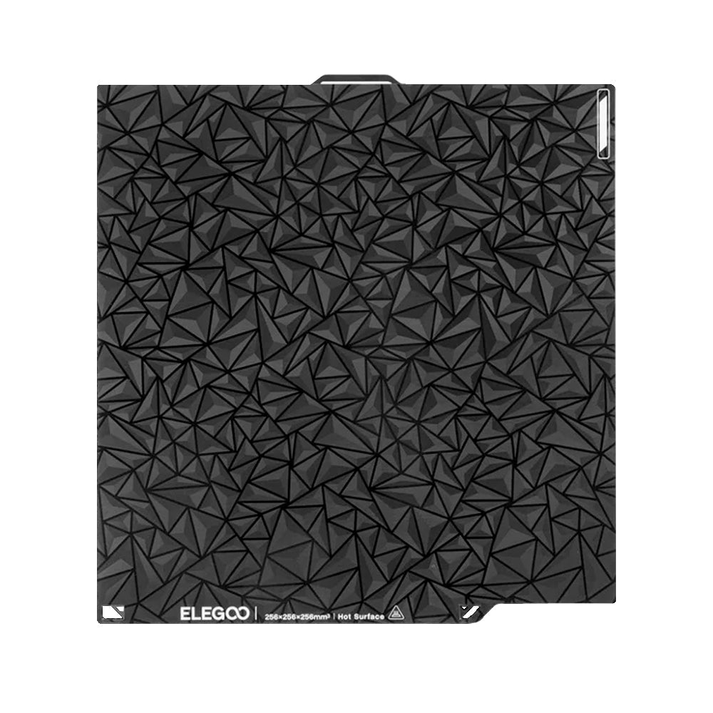 Elegoo - Centauri Carbon - Plateau d'Impression Double Face - Surface Diamand/PEI Lisse