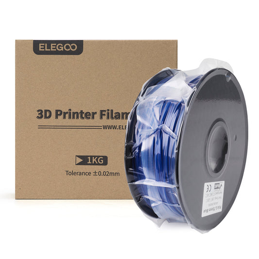 Elegoo - PLA Noir (Blue) - Bobine plastique