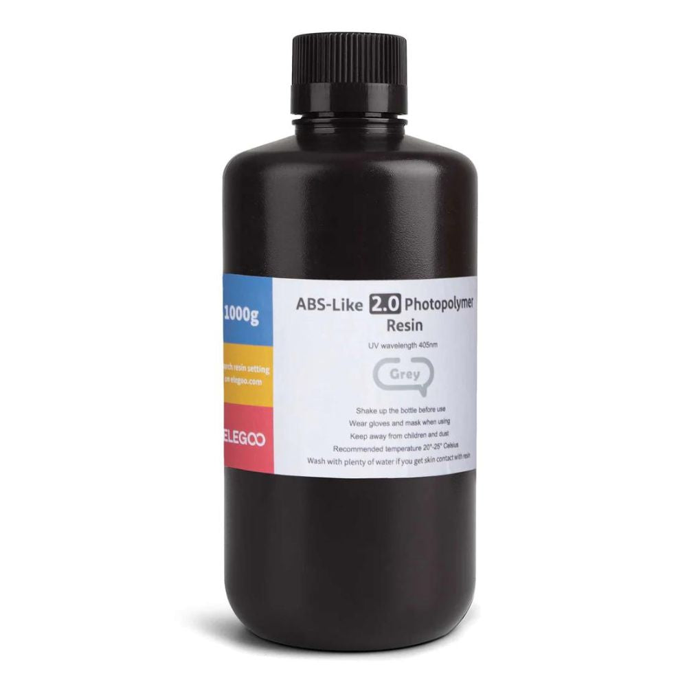 ELEGOO - Résine UV ABS-Like 2.0 - Gris (Grey) - 1 kg