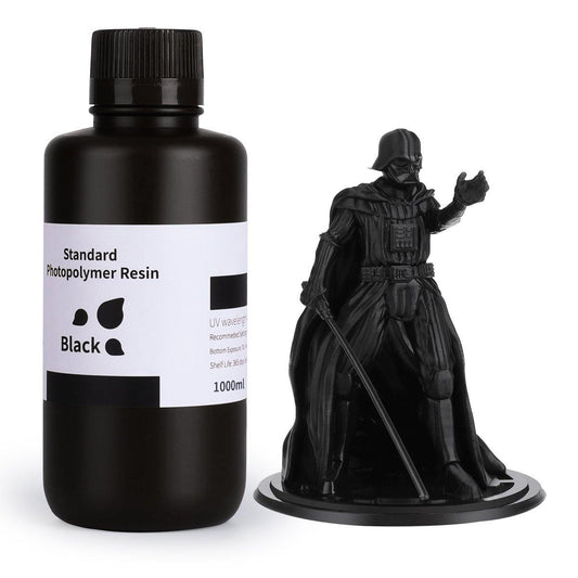 ELEGOO - Résine UV Standard - Noir (Black) - 1 kg