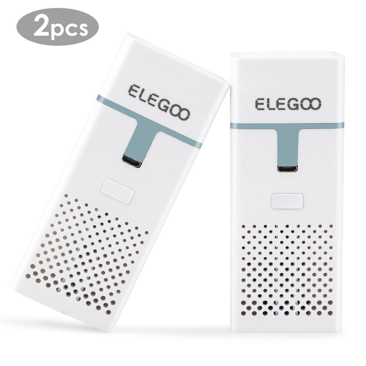 ELEGOO Kit 2 Mini Filtre Purificateurs d'Air