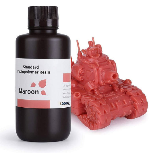 ELEGOO - Résine UV Standard - Marron (Maroon) - 1 kg